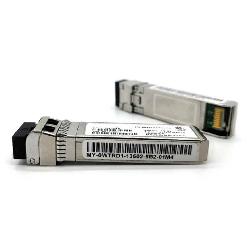 

Brand New Original for dell SFP-10G-SR 0WTRD1 10G Fiber Optic MultiMode Module Bulk WTRD1