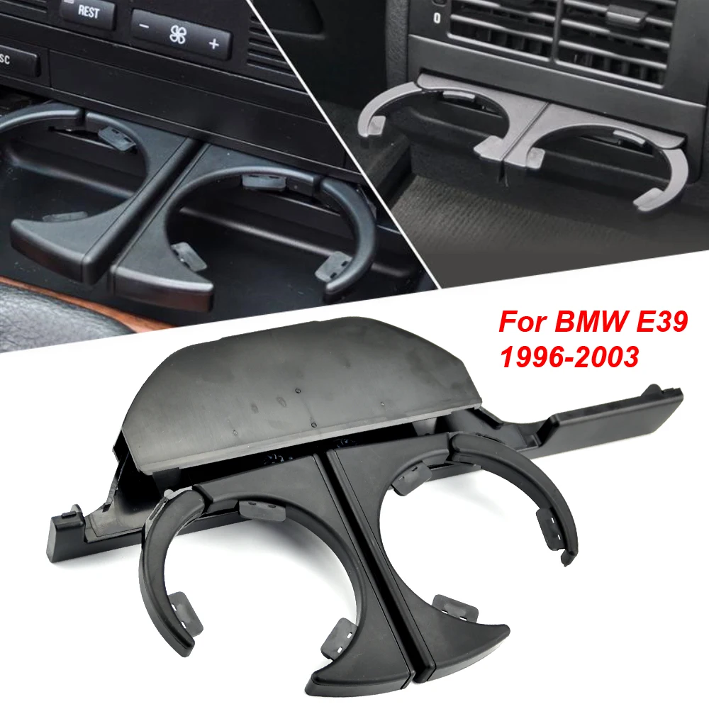 

Car Front Left/Right Retractable Drinks Holder Dash Mounted Console Cup Holder For BMW E39 525i Car Accessories