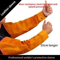 welder arm protective sleeve tig welding spark insulation wear resistant protective sleeve welding overalls welding apron