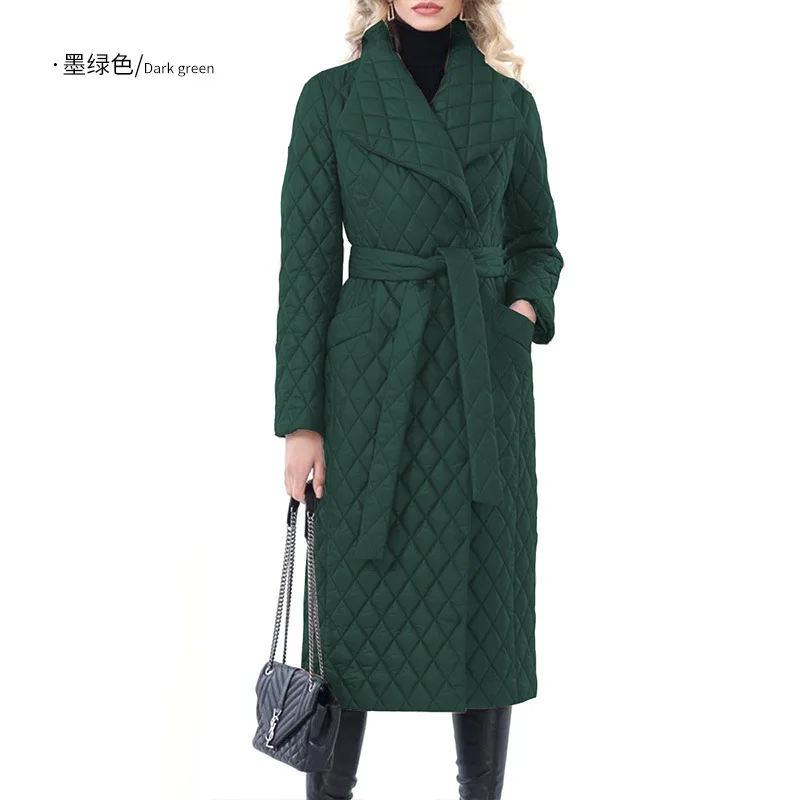 Рисунок 3 - Женское длинное хлопковое пальто