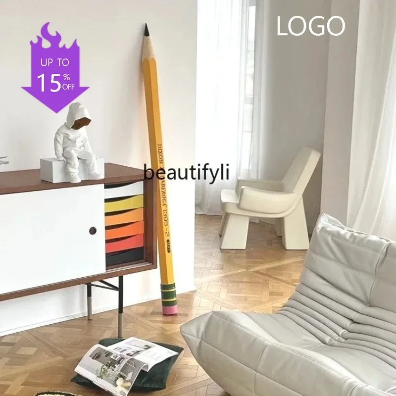 Фото 2344 cqyLarge Giant Pencil Art Device Creative Floor Ornaments Library Design Sculpture №1