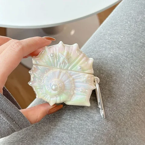 Блестящий чехол для наушников Conch для Huawei FreeBuds