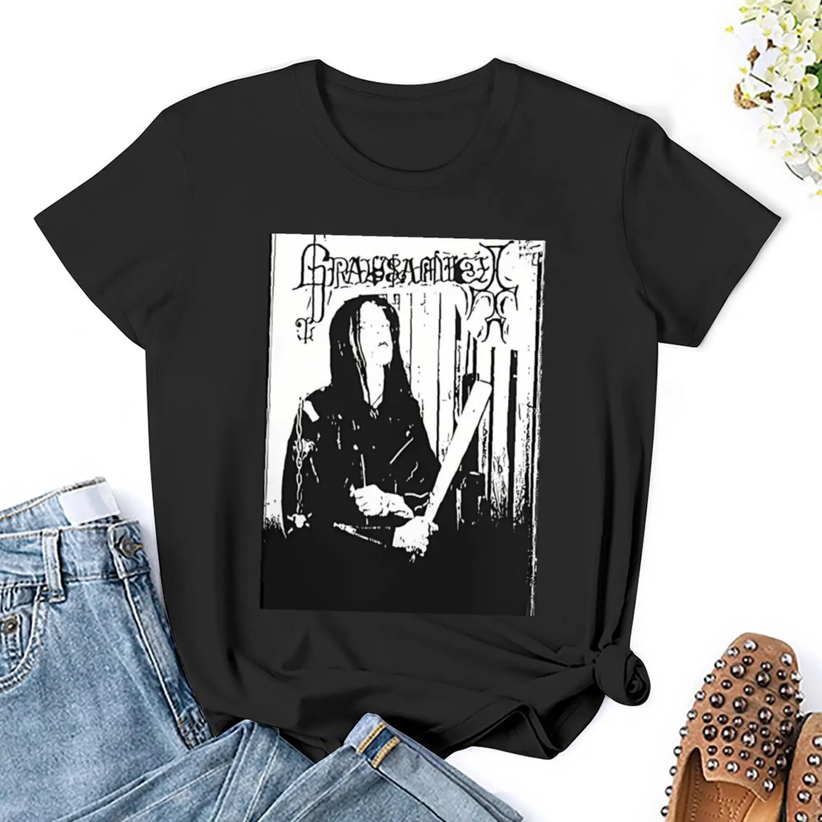 Grausamkeit Футболка Блузка быстросохнущие рубашки Графические футболки женские топы