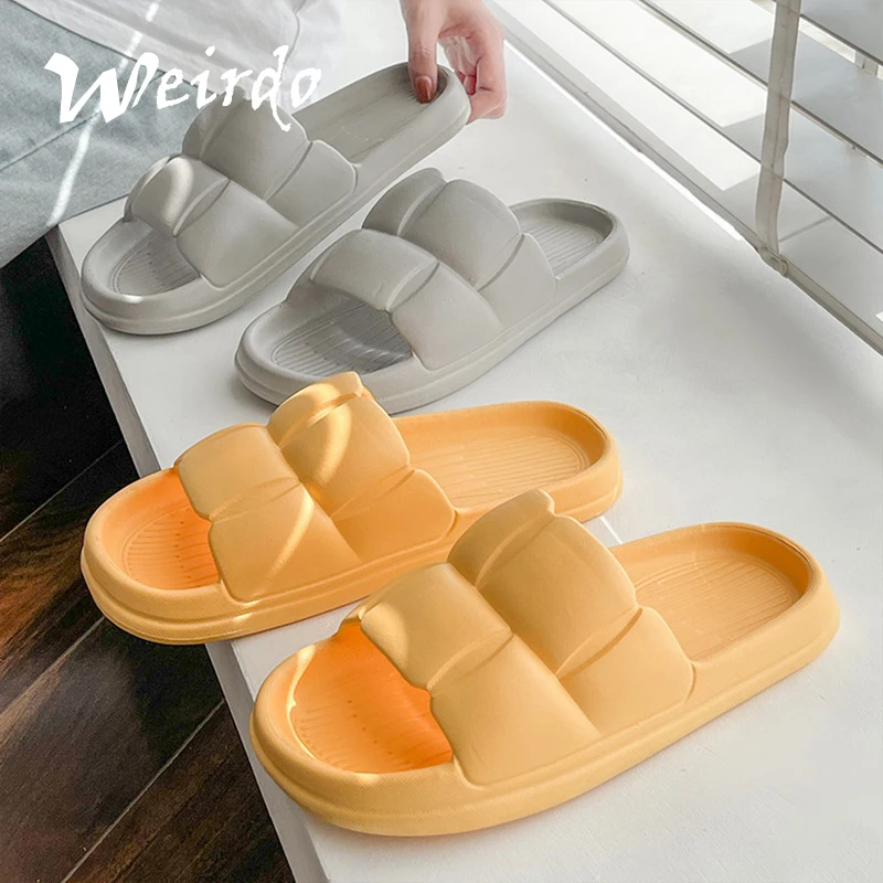 

2022 Sandalias Girl Home Eva Sandals Summer Man Women Slippers Beach Wear Outside Pillow Slides Indoor Bathroom Petal Clouds