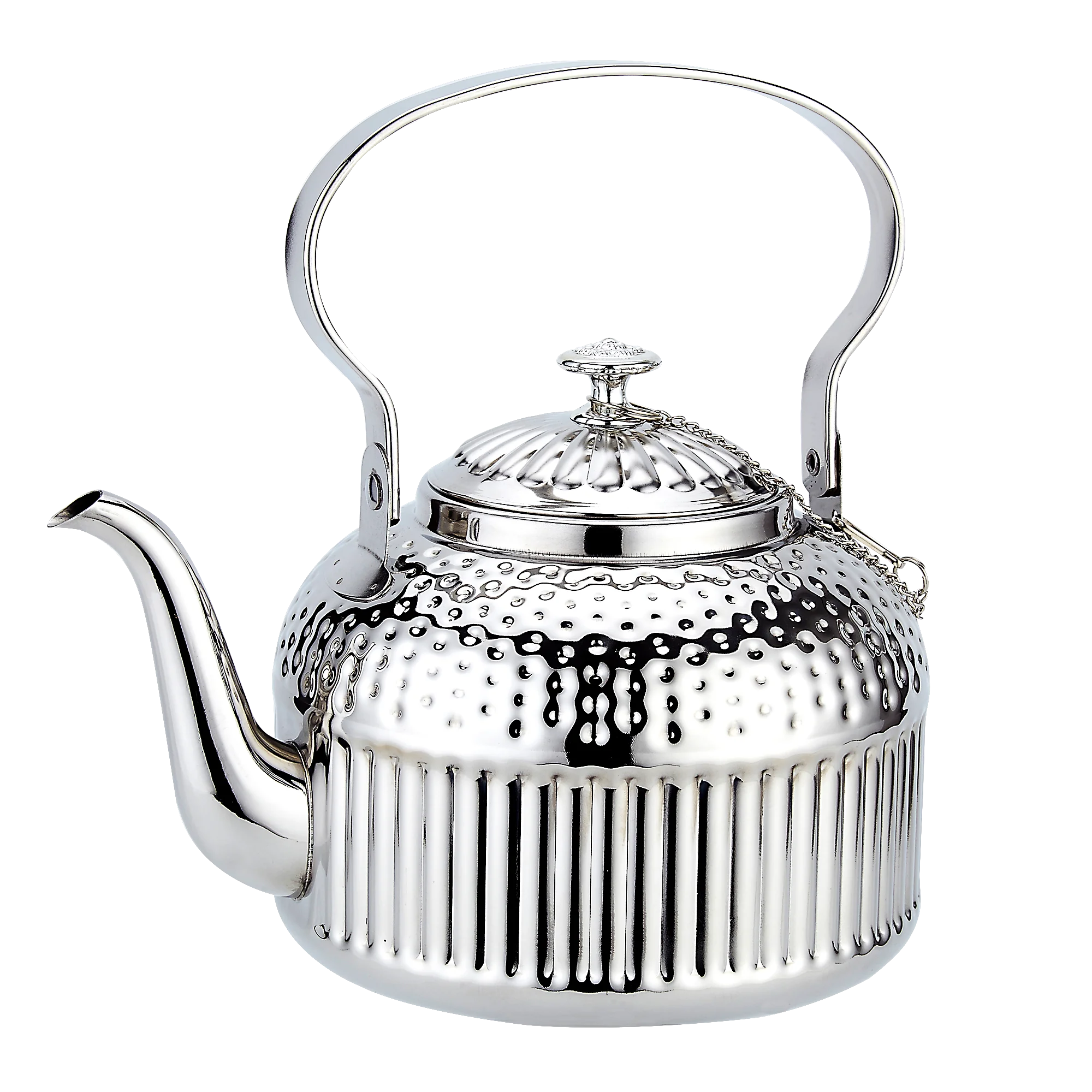 

SANQIAHOME Антикварный чайник из нержавеющей стали на 1400-1800 мл с заварочным устройством