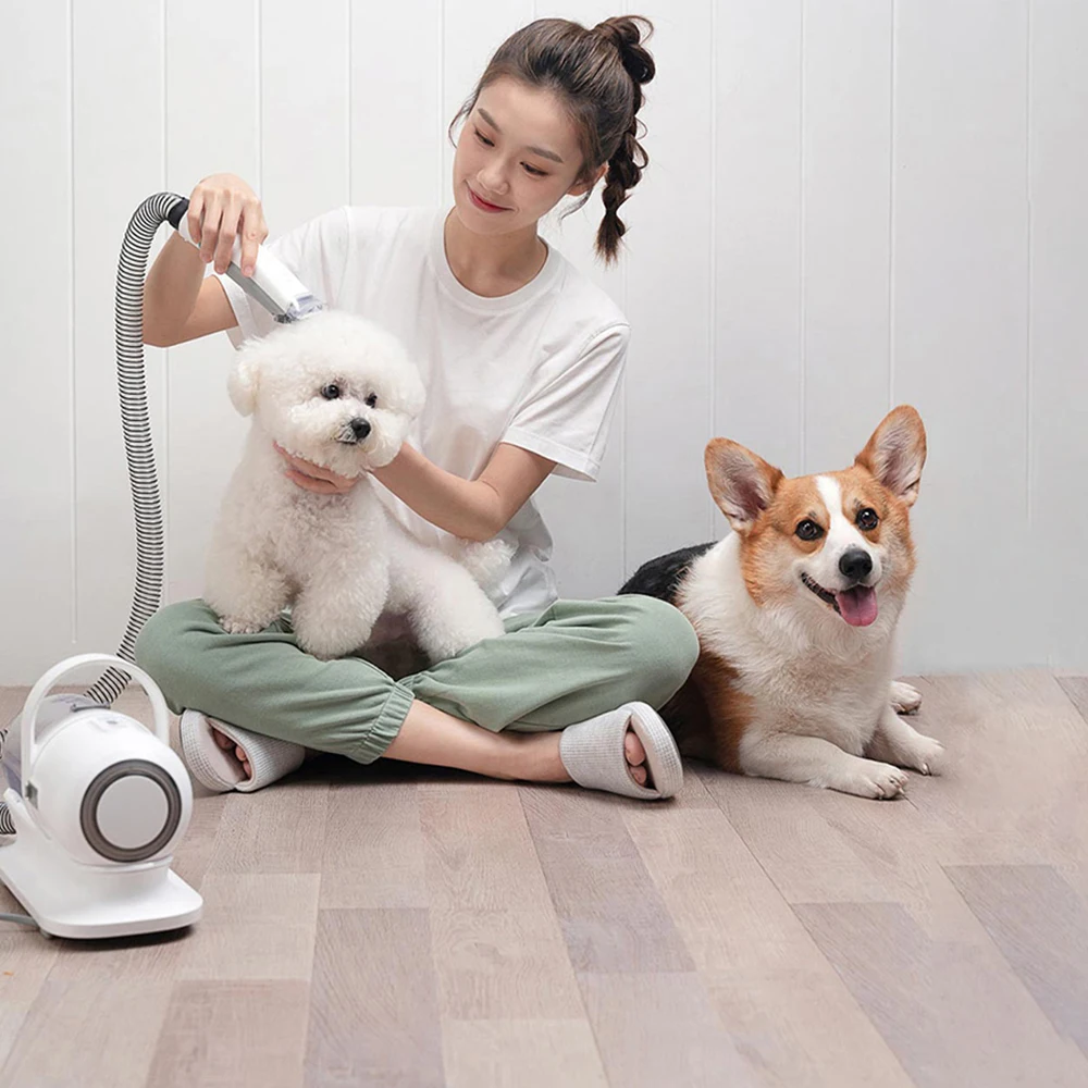 

Hot Top Pet Hair Vacuum Cleaner Pet Grooming Kit & Vacuum Set for Dogs