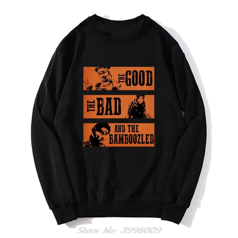 

Apex Legends Shooter Battle Royale Game The Good The Bad and The Bamboozled Hoodie Anime Men Oversized Sweatshirt Sweater