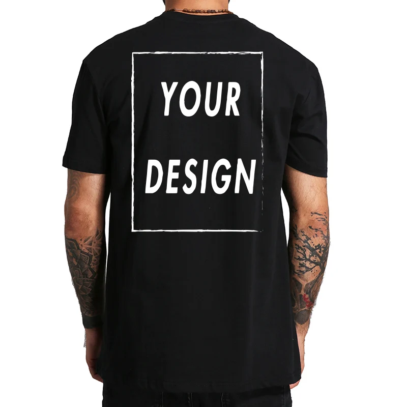 

2023 Custom T Shirt For Men Women Diy Your Logo Print Original Design High Quality Plus Size 100% Cotton T shirts Birthday Gifts