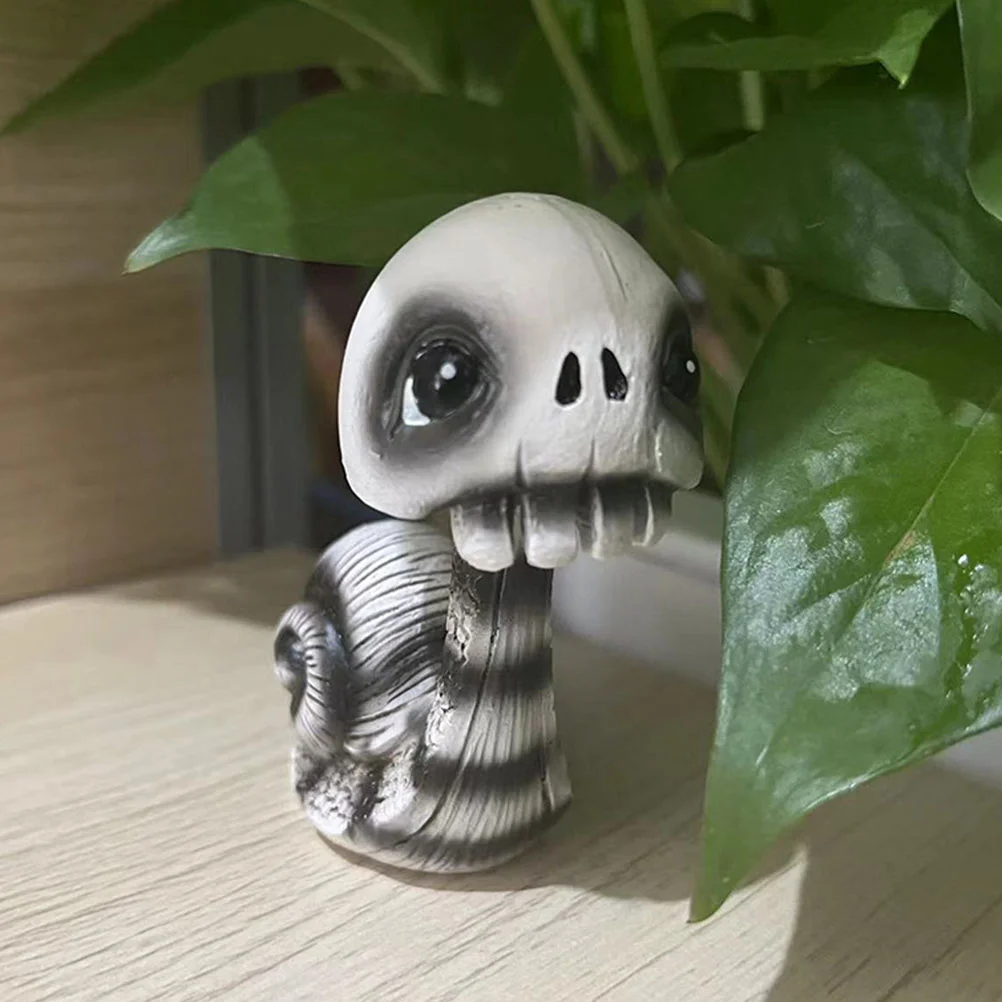 Украшения украшения на Хэллоуин пупс череп улитка домашний офис изделия из смолы