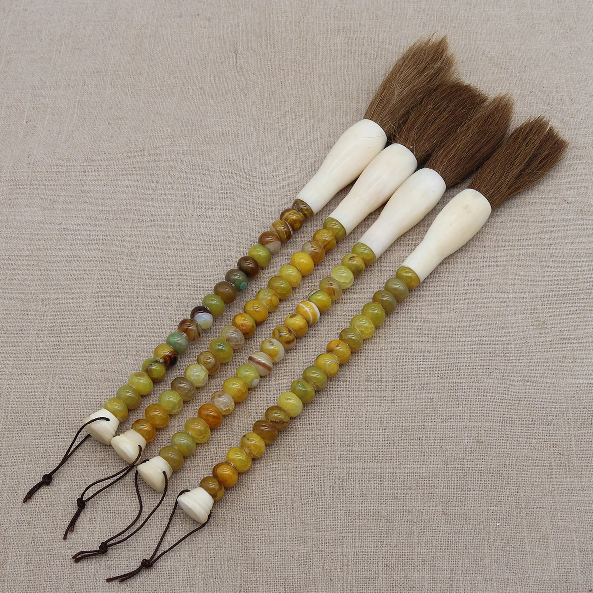 

Декоративная кисть для каллиграфии, украшение для дома, продукт из агата