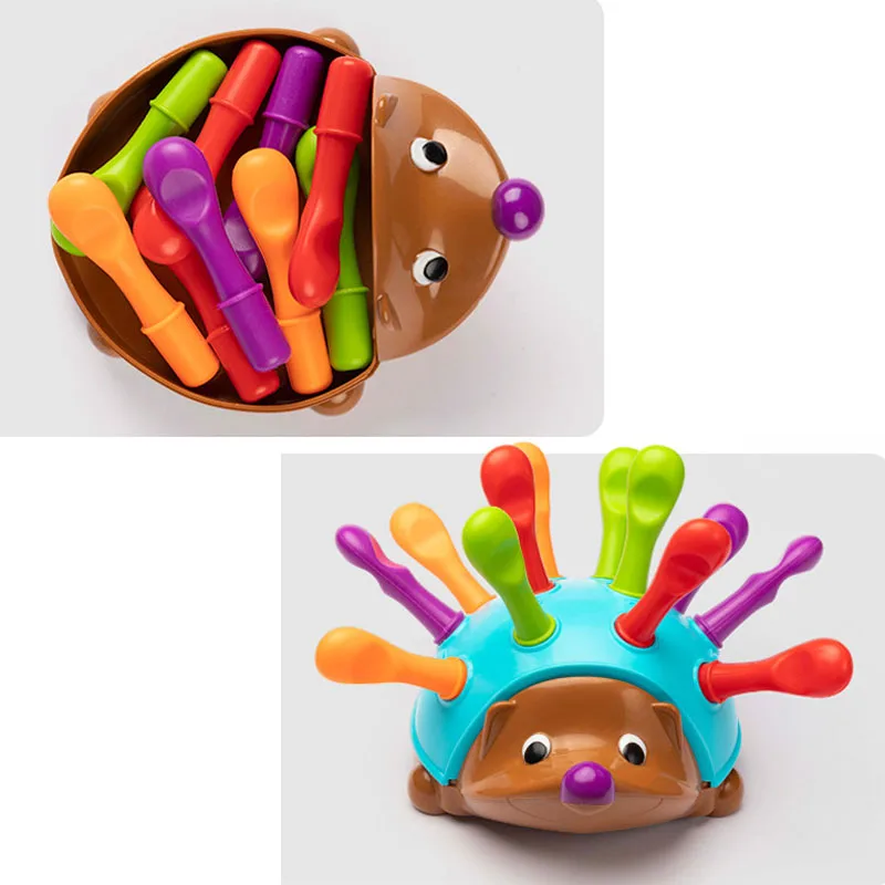 

Toys Spelling Little Hedgehog Hedgehog Montessori Toys Baby Concentration Training Early Education Toys Fine Motor and Sensory