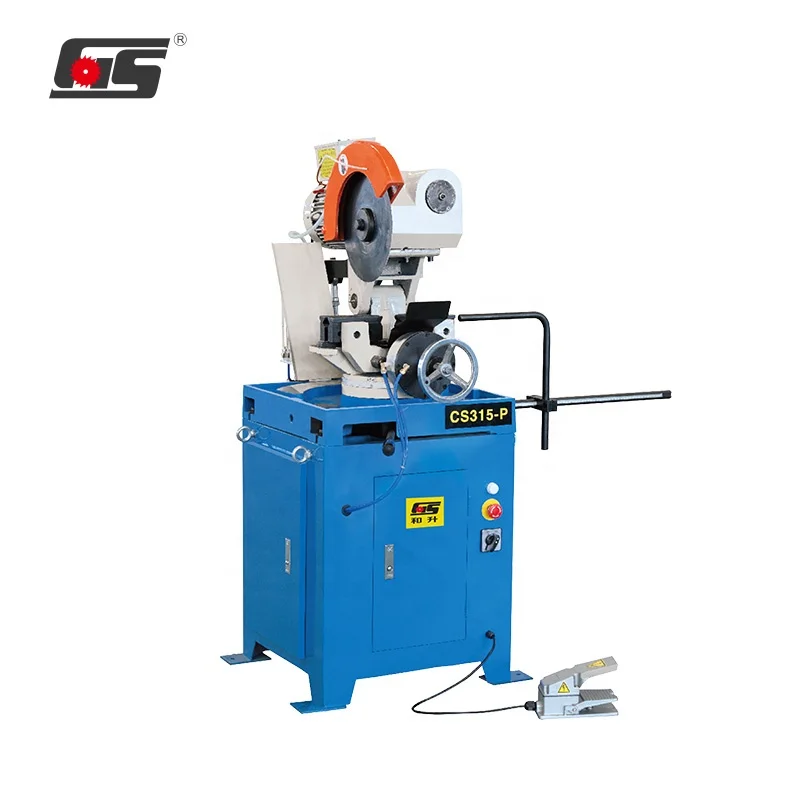 CS-315 Pneumatic Circular Saw Cutting Machine Semi-automatic Metal Pipe Cutting Machine