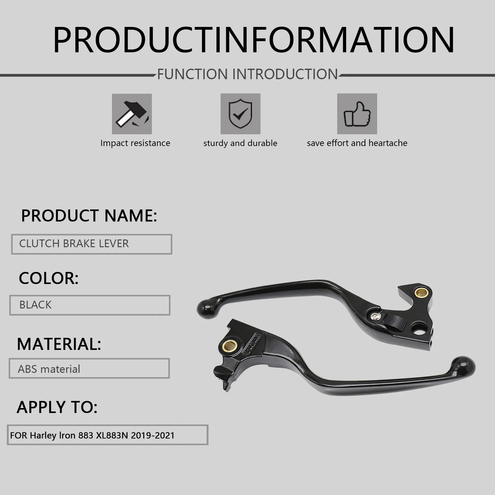 Ручка тормозной муфты мотоцикла для Harley Iron 883 XL883N 2014-2021 Sportster 1200 аксессуары на