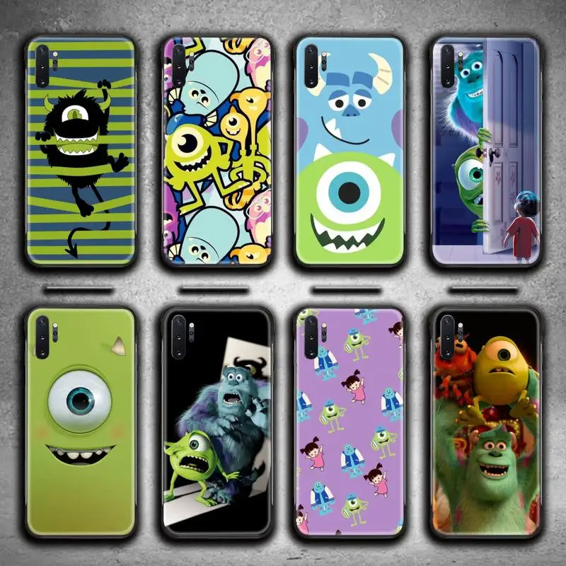 

disney Monsters, Inc. Mike Phone Case For Samsung Galaxy Note20 ultra 7 8 9 10 Plus lite M51 M21 M31S J8 2018 Prime