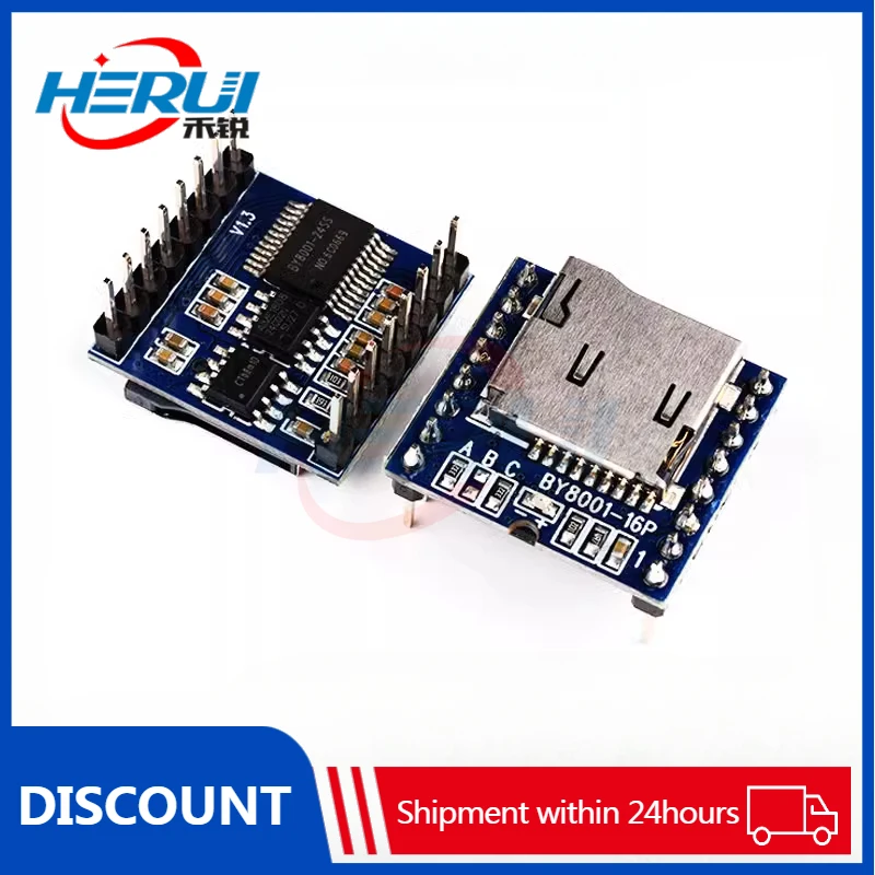 Модуль MP3/Последовательный порт USB-голос/музыкальный модуль SD-карты/Голосовой