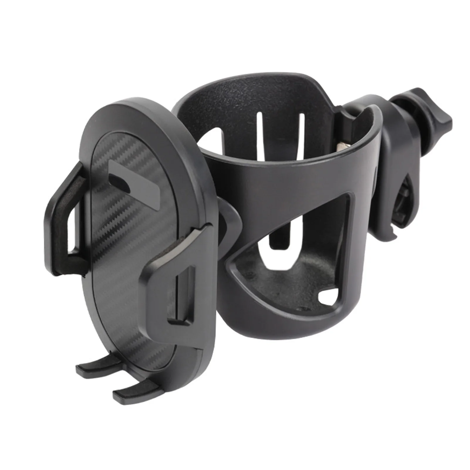 

Stroller Cup Holder Universal Baby Bottle Organiser For Stroller Bike Wheelchair Walker Scooter Non-slip Durable 2-in-1 Stroller