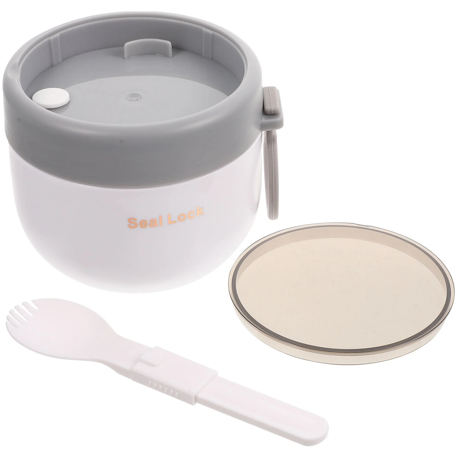 

1 Set Stainless Steel Breakfast Cup Cereal Cup Multi-use Cup Portable Soup Container