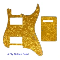 guitar pickguard 11 holes scratch plate hh paf humbucker coil for usa mexico fd stratocaster back plate