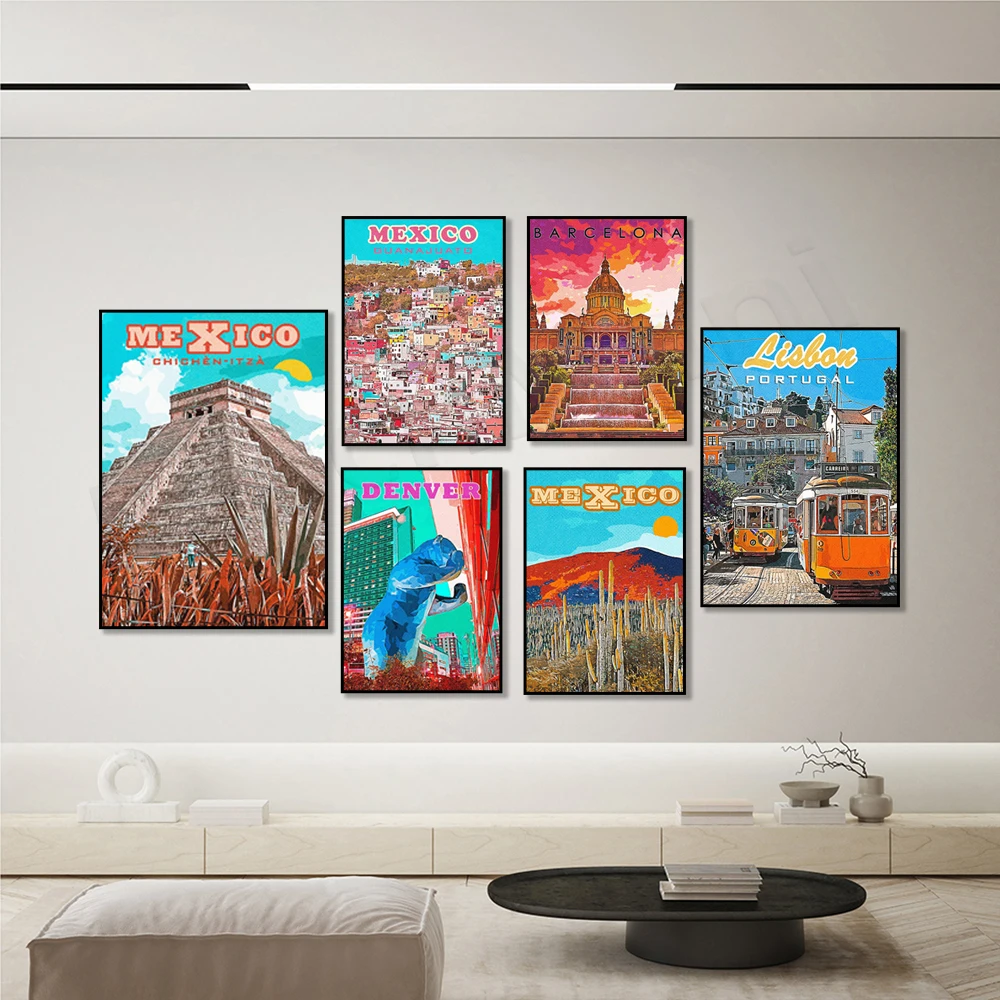 Печать на холсте Barcelona Museum ReachMani