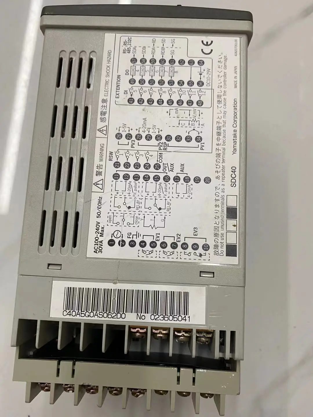 October YAMATAKE Термостат C40A5G0AS062D0 C40A5G0AS06200 Original Spot