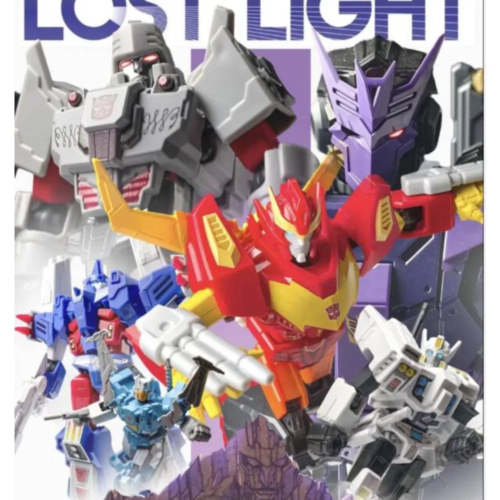 Фото Blokees Transformers Galaxy 11 Родимус Прайм Фигурка из кирпичиков |   Коллекционный аниме-мерч в формате сборной коробки-сюрприза для украшения рабочего стола №4
