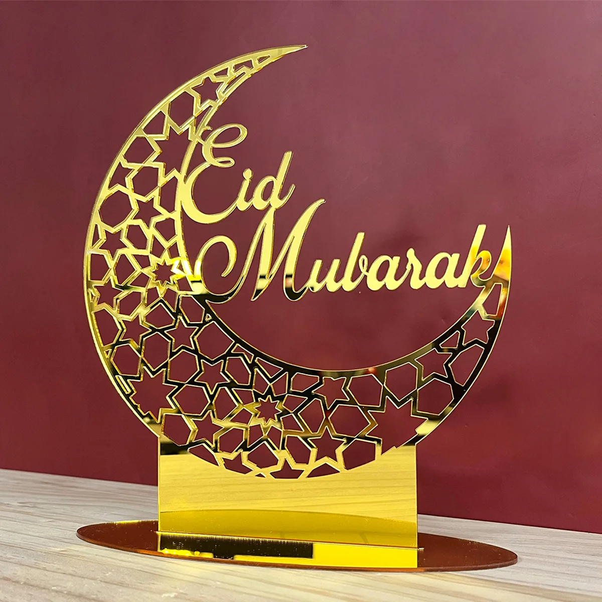 Eid Mubarak орнамент для дома Al Adha Рамадан исламский мусульманский декор вечеринки DIY
