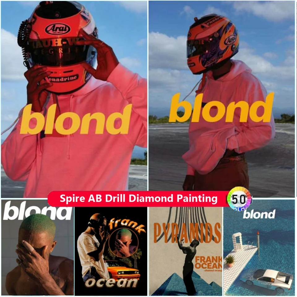 

New AB Diamond Painting Kits Embroidery F-frank Singer Ocean Art Full Drills Cross Stitch Mosaic Rhinestones Home Decor Gifts