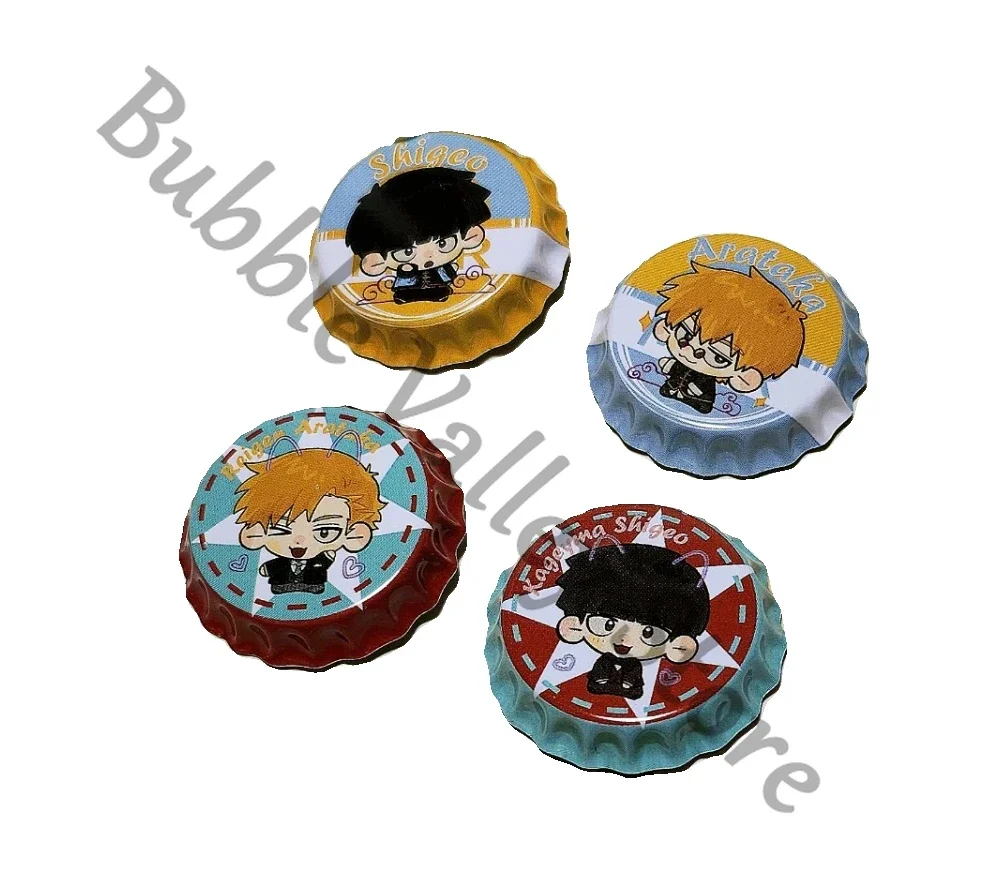 Аниме Mob Psycho 100/Mobu Saiko Hyaku Kageyama Shigeo Reigen Arataka Косплей Мультфильм Крышка Бутылки