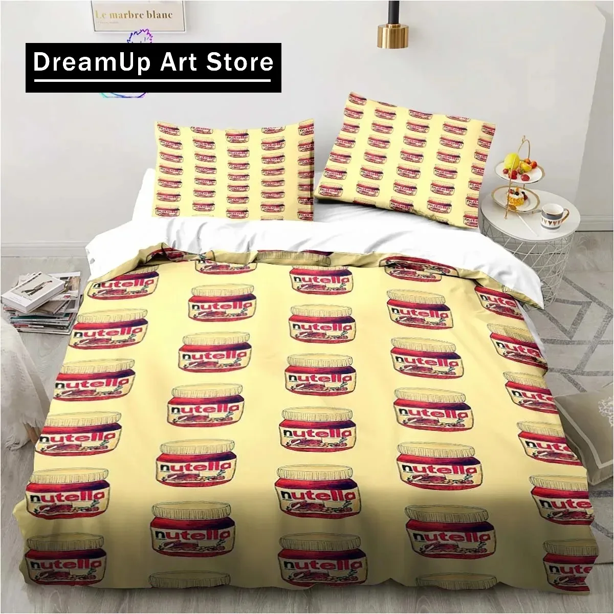 Модный комплект постельного белья с 3D принтом Нортелла мультяшный для мальчиков