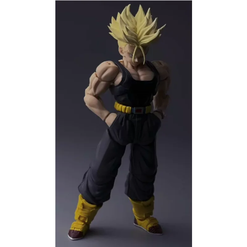 Фото Доставка за 18 часов: Коллекционная фигурка TonsenArttoys Dragon Ball SHF Super Saiyan Trunks 05A 05B (переиздание), аниме-модель, подарки №5