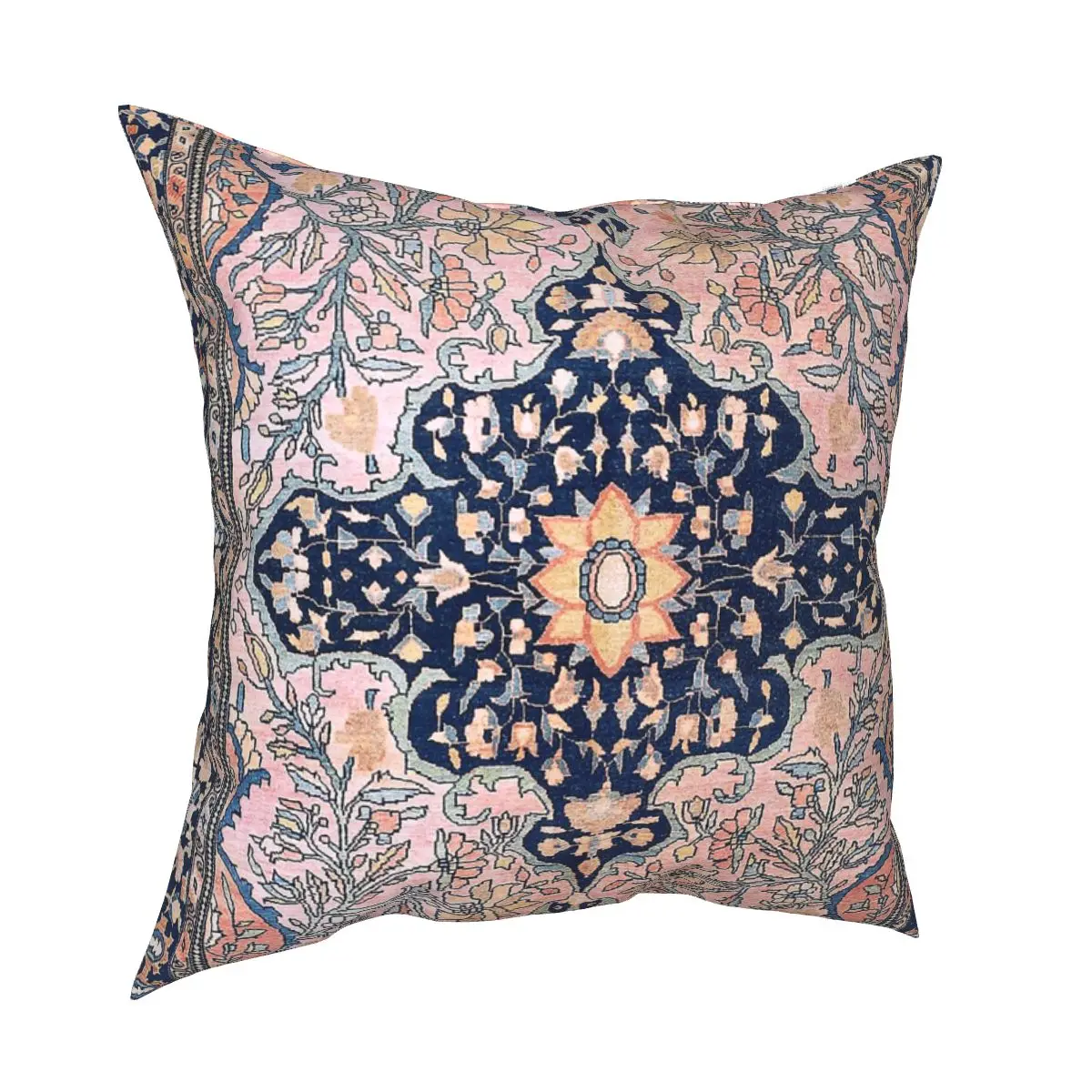 

Sarouk Antique West Persian Rug Print Pillowcase Soft Cushion Cover Gift Pillow Case Cover for Home Double-sided Printing