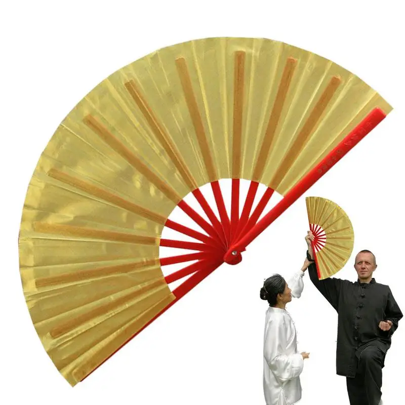 

Chinese Fan Dance Prop Fan For Show Kung Fu Fan Martial Arts Dance Folding Handheld Fan For Music Festival Event Party Dance