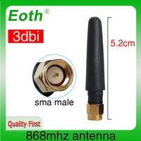 eoth 868mhz antenna 3dbi sma male 915mhz lora antene pbx iot module lorawan signal receiver antena high gain