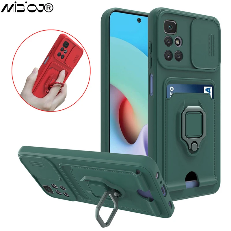 

Armor Shockproof Card Wallet Phone Case For Motorola G31 G41 G50 G60 E40 E30 E20 Magnetic Ring Stand Holder Back Case