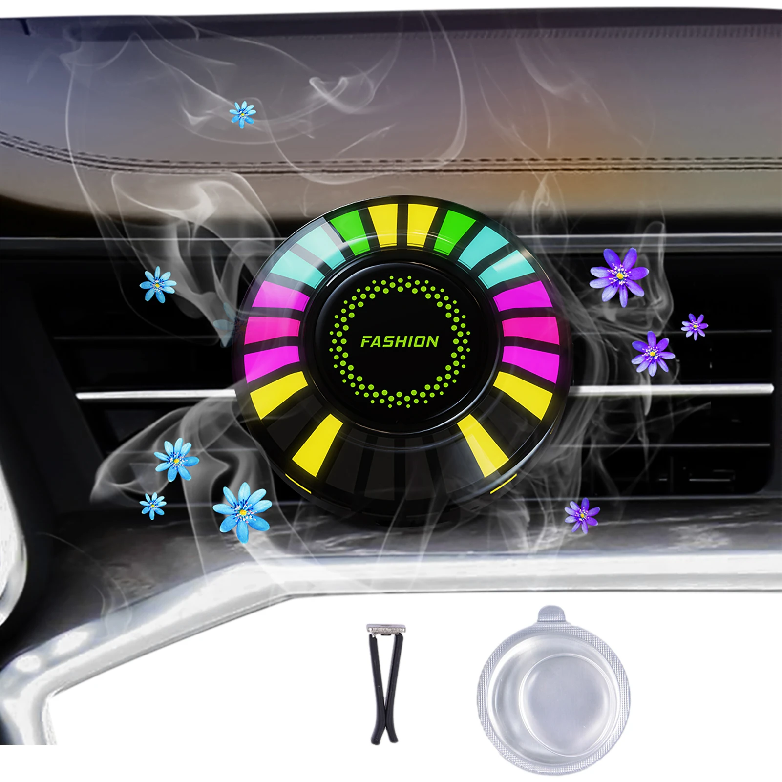 

Внутренняя автомобильная лампа s светильник ПА s внутри вашего автомобиля, Rgb лампа для окружающего освещения, автомобильный ароматический ...