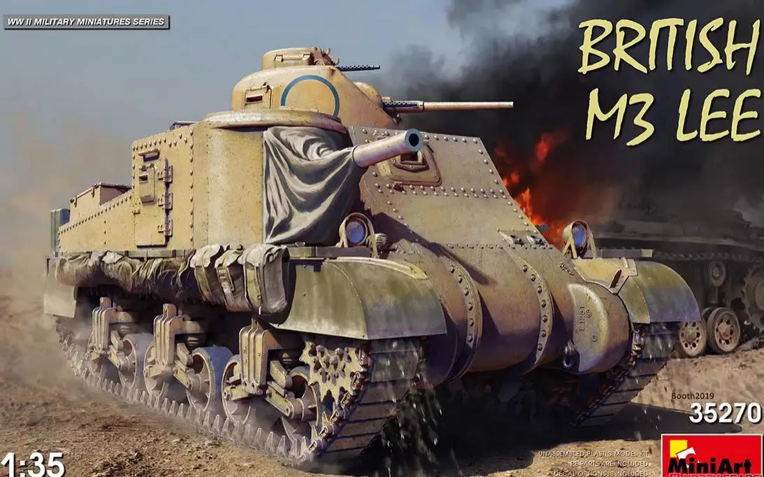 Набор моделей MINIART 35270 1/35 в британском стиле M3 Lee
