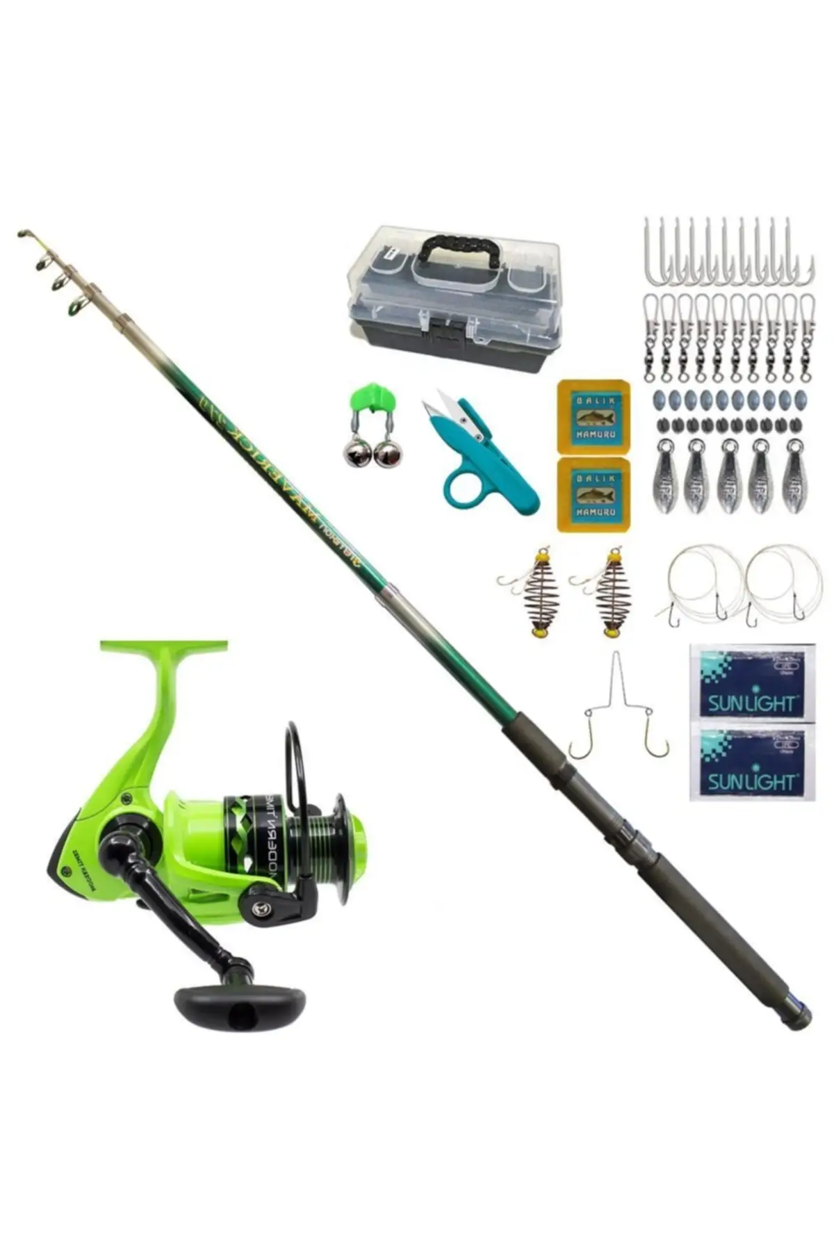 Cabukav 360 Cm Ready Carp Fishing Tackle