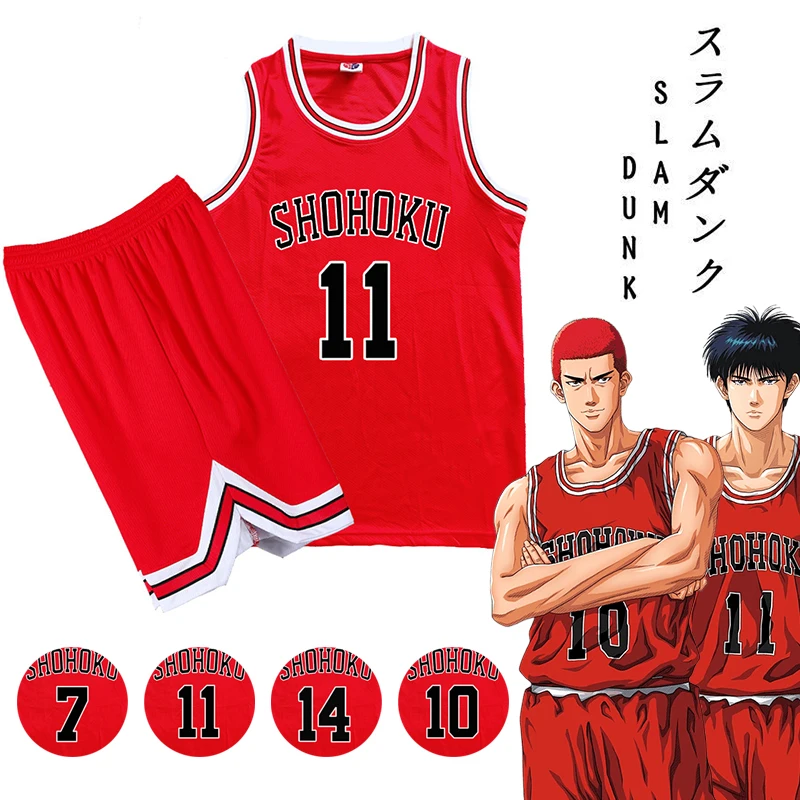 

Костюм для косплея из джерси Slam Dunk с животными и на Хэллоуин и Хэллоуин