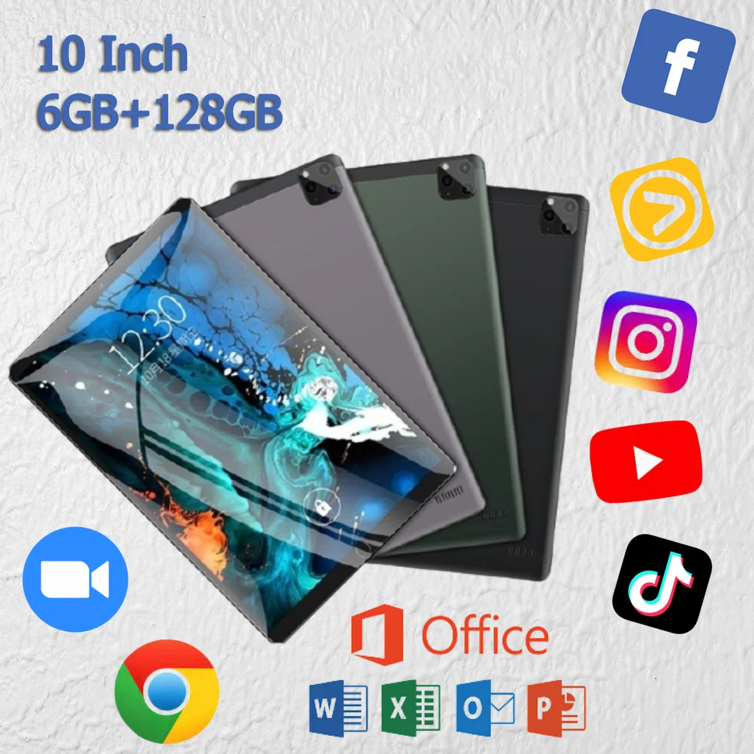  10, 1- ,  10, 1 , MTK6797, Android 2023 Pad Pro, 6  10, 0  , Wi-Fi,    ,   HD 