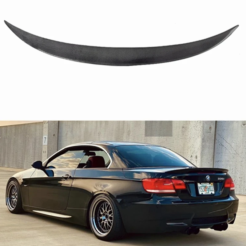 Для BMW 3 серии E93 Convertible M3 2-дверный спойлер P Style 2007 08 09 2010 11 2012 2013 Аксессуары для