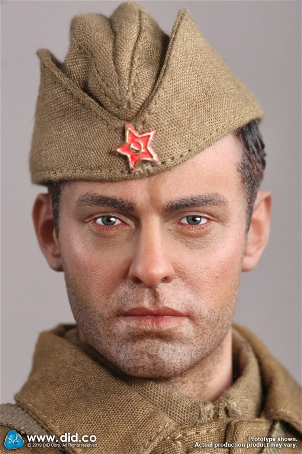 

DID R80139 1/6 WWII Soviet Russia Battle Of Stalingrad 1942 Vasily Vivid Head Sculpture Helmet Model For 12inch Action Figure