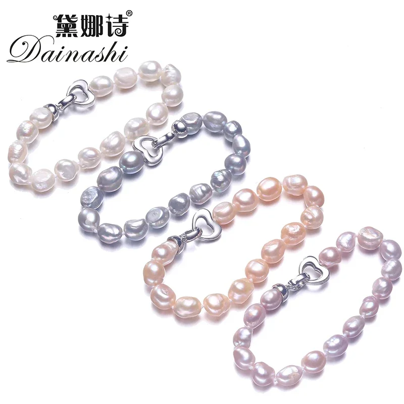 Женский браслет Dainashi из пресноводного жемчуга