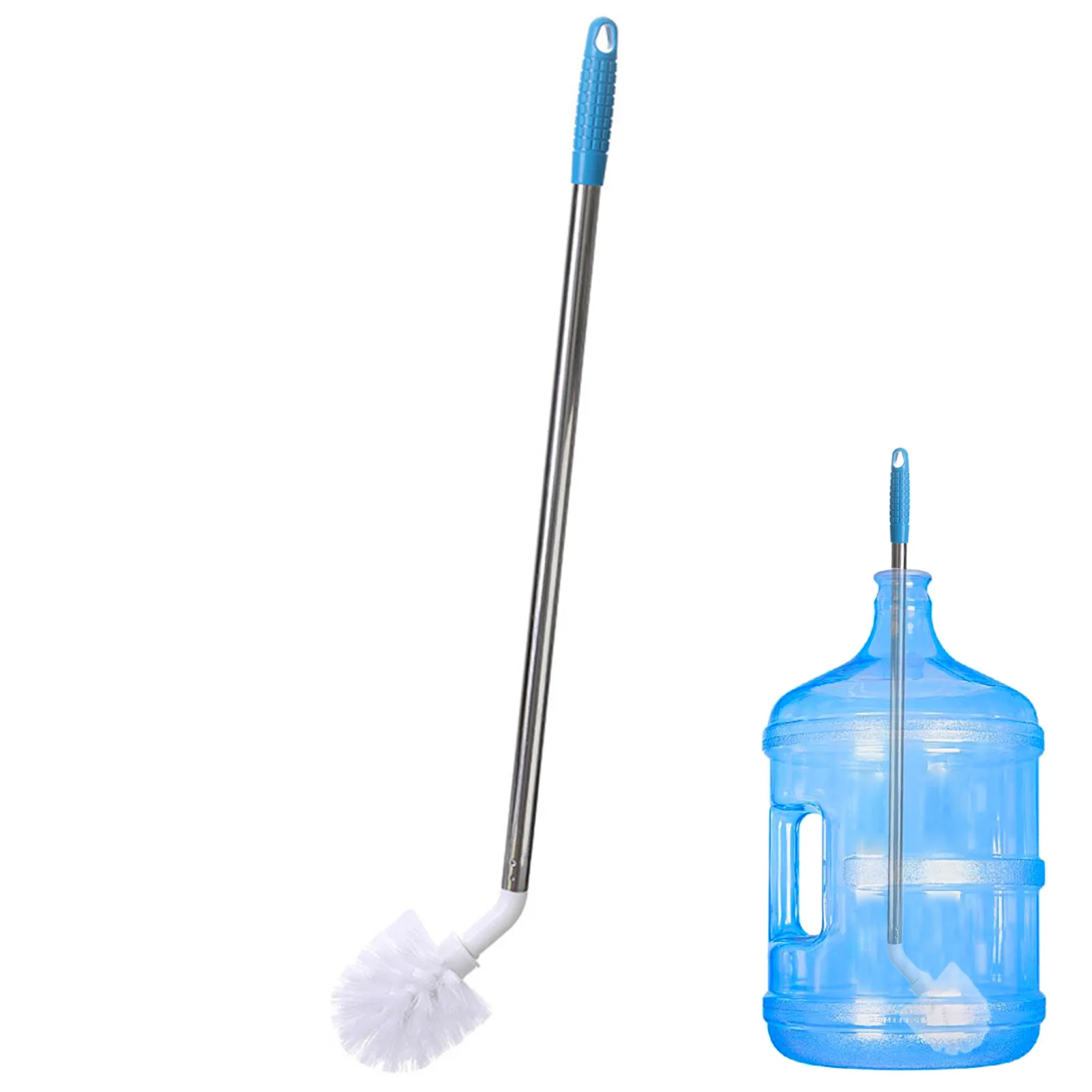 Long Bottle Brush Bottle Cleaner Brush Nylon Bristles Stainl
