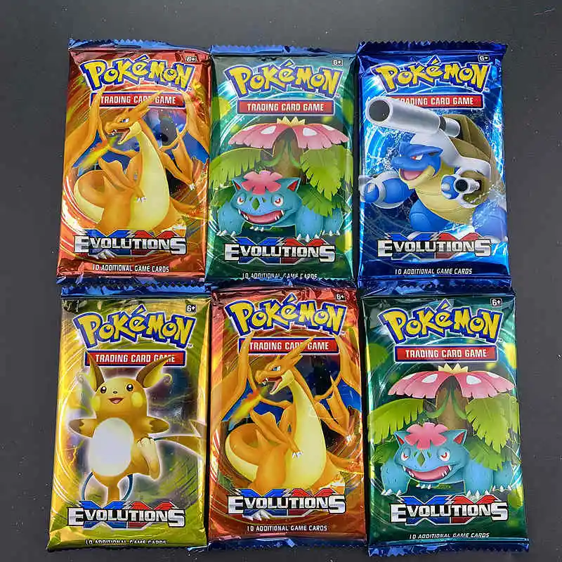 

10pcs Pokemon Cards Toys Sun & Moon GX Team Up Unbroken Bond Unified Minds Evolutions Booster Box Collectible Trading Cards Game
