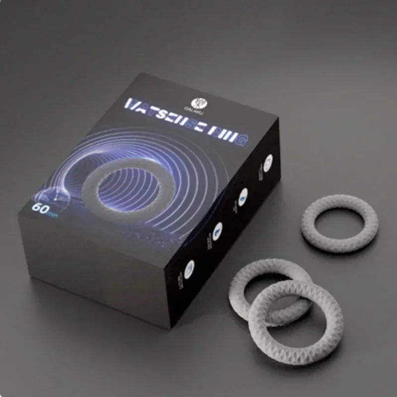 GALAKU Shengshi 2 прецизионное кольцо с замком жидкое силиконовое мужской резонатор для