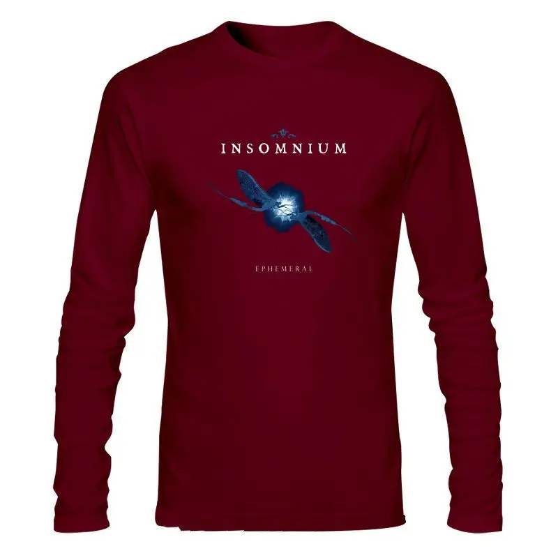 

Мужская одежда 2022, популярная мужская черная футболка с рисунком бессонницы, зимы, ворот, размера S-3XL