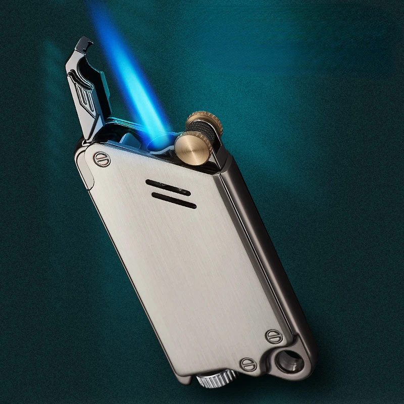 

Electroplated Windproof Lighter Personalized Light And Thin Direct Impact Windproof Lighter