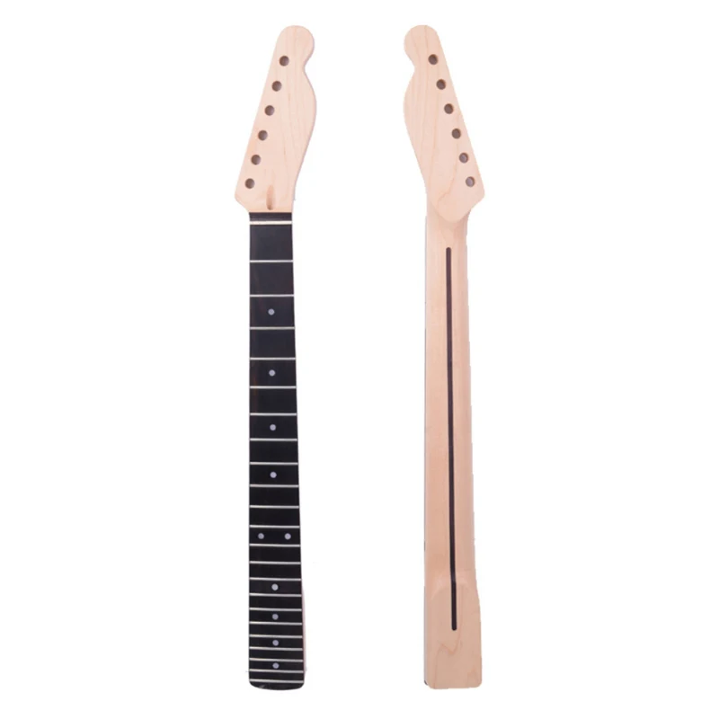 

TL Electric Guitar 22 Frets Maple Neck Rosewood Fingerboard for Tele Matte with Back Middle Line Parts & Accessories