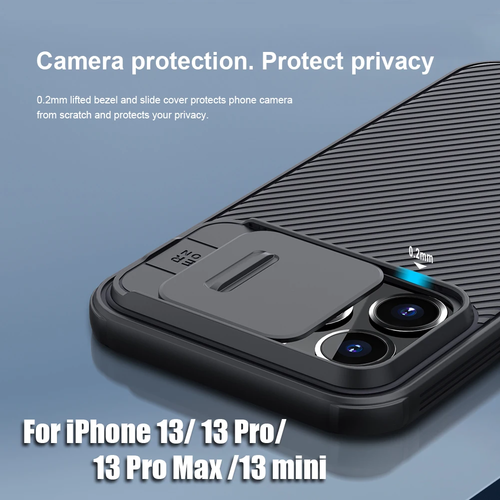 

Lens Protection Phone Case For iPhone 13 Pro Max Case For iPhone 13 Cover Slide Camera Back Protector Cover for iPhone 13 Pro