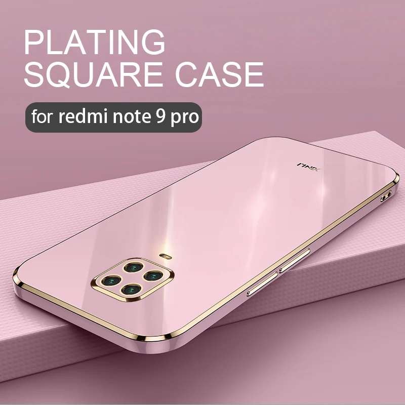 Роскошный чехол-бампер для телефона Xiaomi Redmi Note 9 Pro Max Note9 S 9s Xiomi 9pro мягкая